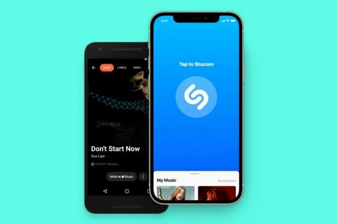 تطبيق Shazam للتعرف على الموسيقى.