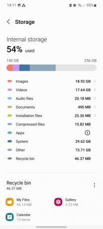 hur man hanterar lagring på samsung galaxy a smartphone check 3-serien