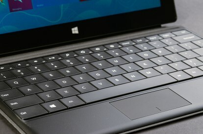 Microsoft Surface Pro tahvelarvuti ülevaate klaviatuur