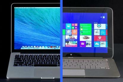 Apple MacBook Pro 13 Retina vs. HP Spectre 13t x2 macpro13vsspectre13t