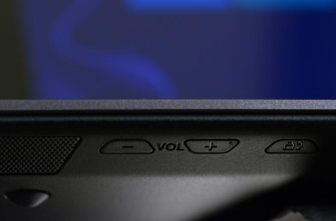 Sony Vaio Duo 11 슬라이더 볼륨 토글 매크로