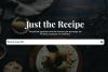 Tento web odstraňuje nepořádek ze stránek s recepty