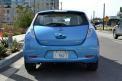 Revisión exterior trasera del Nissan Leaf 2012