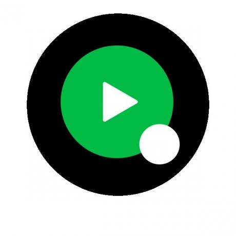 Ikona odtwarzania losowego Spotify