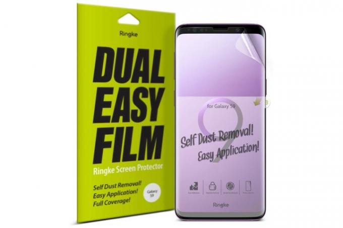 Ringke Dual Easy Film Protector за Galaxy S9 и S9 Plus.