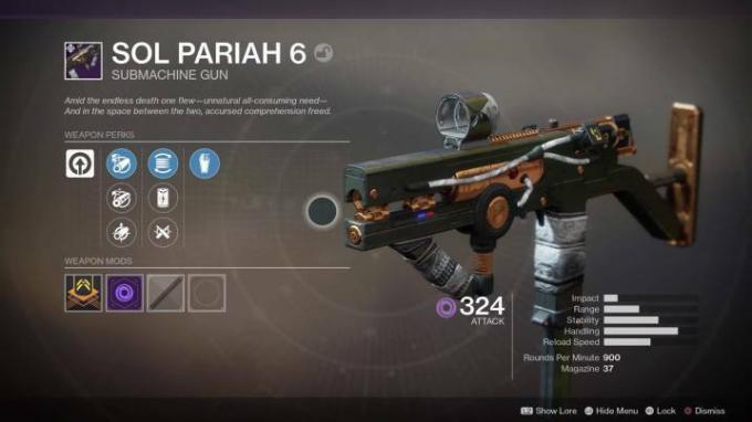 destiny 2 poskusi ozirisovih prerokbenih tablet sol pariah