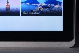Pantalla de revisión de Acer Iconia W700 abajo a la derecha