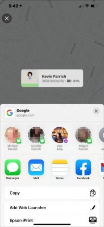 ako zdieľať polohu iphone google maps ios možnosti