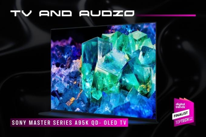 Top-Technologie der CES 2022: TV- und Audio-Finalist Sony Master Series A95K Bravia XR QD-OLED-Fernseher