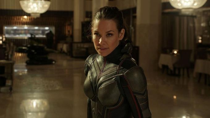 Evangeline Lilly dalam Ant-Man and the Wasp.