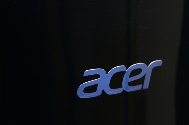 Macro del logo del desktop acer at3 600 ur11