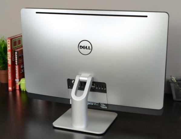 Análise do Dell XPS One 27 tudo em um PC desktop traseiro com Windows