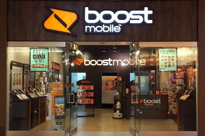 חנות Boost Mobile.