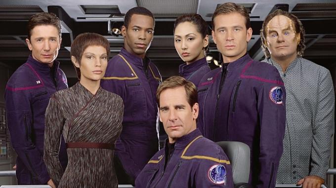 Obsazení Star Trek: Enterprise. 