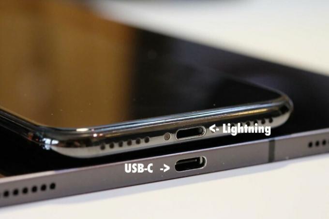 USB C приходит на iPhone, когда объясняются порты