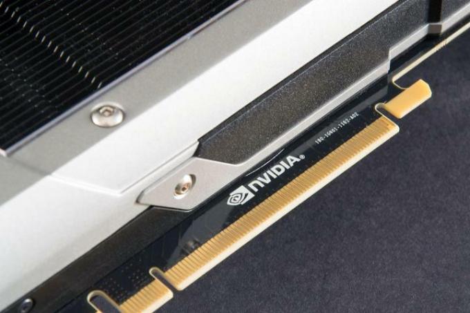 Nvidia GTX980 kart logosu
