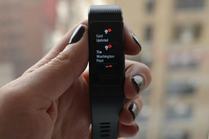 Revisión de Huawei Band 3 Pro