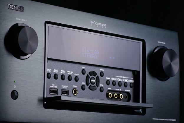 Denon AVR 4520ci AV imtuvo priekinio ekrano kampas