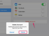 Ako odstrániť e-mailovú adresu z iPadu