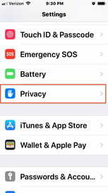 hur man tar bort platsdata från iPhone-foton i iOS 13 121 153x271