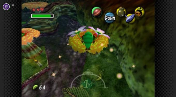 Deku Link-gameplay fra Majora's Mask.