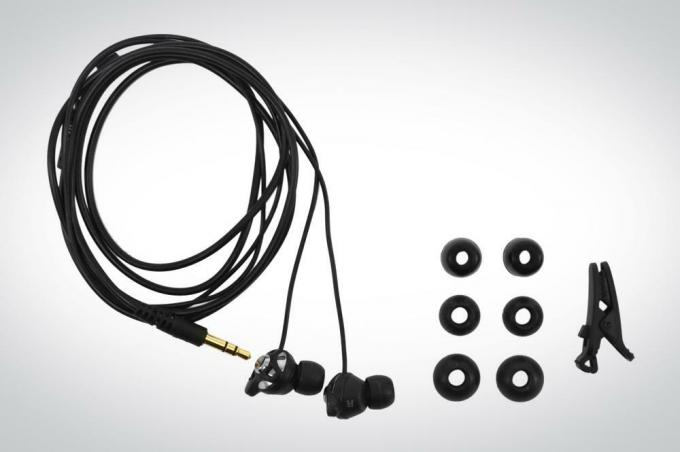JVC HA FX40 anmeldelse hovedtelefoner tilbehør øretelefon størrelser kabel clips