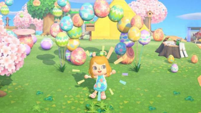 Animal Crossing New Horizons zaķu diena