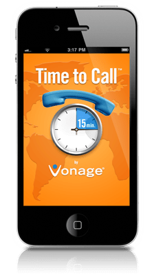 Hora de ligar para o iPhone da Vonage