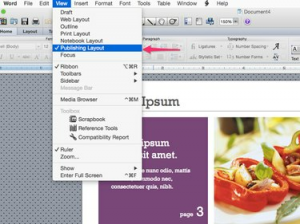 วิธีลบหน้าจากเทมเพลตจดหมายข่าวใน Word