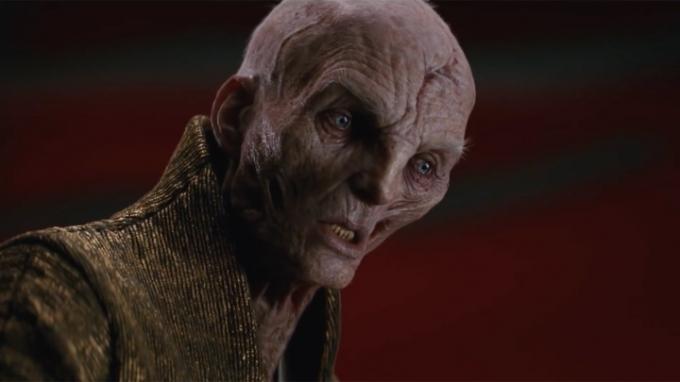 حرب النجوم آخر جيدي المؤثرات البصرية حرب النجوم thelastjedi snoke2