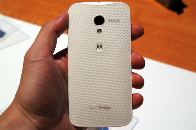 Motorola Moto X vissza