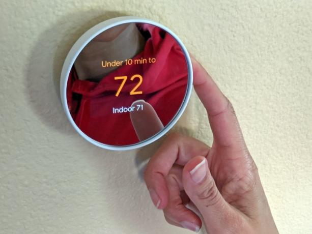 nest thermostaat hoofd