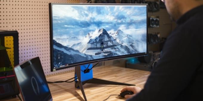 Monitor pentru jocuri Alienware AW341BDW Utrawide