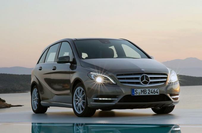 Bare tilslut den EV hvor som helst Mercedes Benz B Class