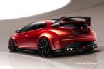 Honda Civic Type R Concept kommer till 2014 års bilsalong i Genève