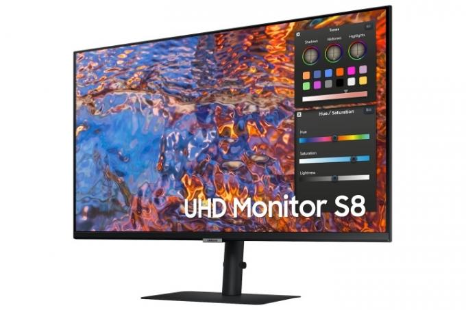 Samsung cible les créatifs avec son nouveau moniteur S8 haute résolution. 