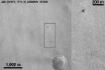 NASA-afbeeldingen suggereren dat de ExoMars-lander bij een botsing explodeerde