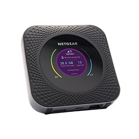 NETGEAR Nighthawk M1 4G LTE WiFi 모바일 핫스팟(MR1100-100NAS) – 최대 1Gbps 속도, AT&T 및 T-Mobile에서 가장 잘 작동, 최대 20개 장치 연결, 어디서나 안전한 무선 네트워크