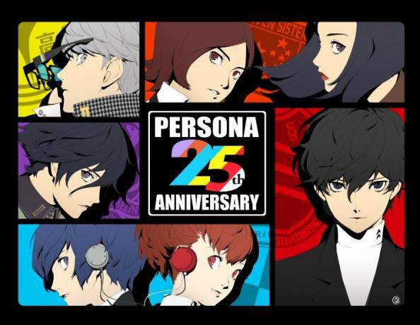 Werbekunst zum 25-jährigen Jubiläum der Persona-Franchise.