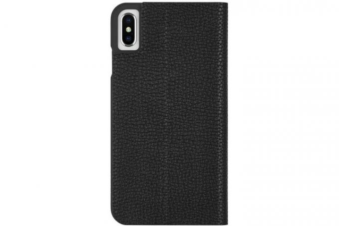 Case-Mate Barely There Folio Case für iPhone XS Max in Schwarz.