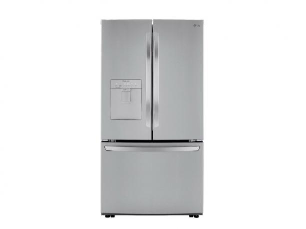 Slika izdelka pametnega hladilnika LG s francoskimi vrati s prostornino 29 kubičnih metrov