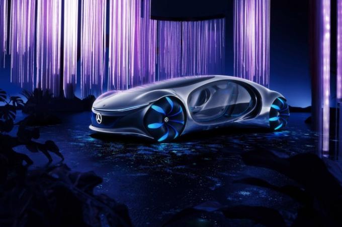 Koncepcja Mercedes-Benz Vision AVTR na targach CES 2020