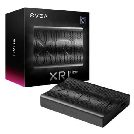 EVGA XR1 lite Capture kártya, OBS tanúsítvánnyal, USB 3.0, 4K Pass Through, PC, PS5, PS4, Xbox Series X és S, Xbox One, Nintendo Switch, 141-U1-CB20-LR