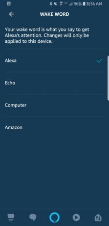 amazon echo plus revisão captura de tela wake word