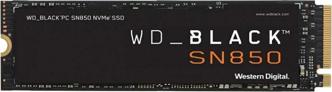 WD Black SN850 500GB SSD.