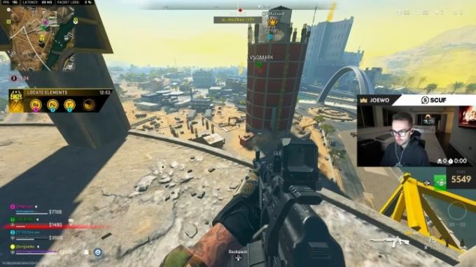 Lo streamer Twitch JoeWo guadagna una bomba atomica in Warzone 2.0.