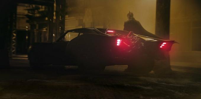 A Batman Batmobil