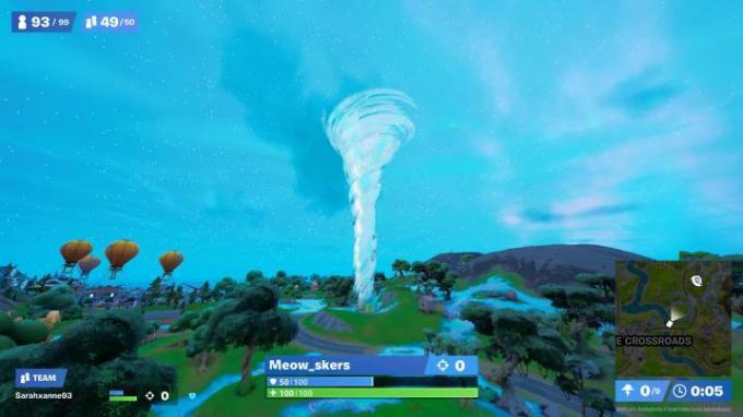 Chrome Vortex в Fortnite.