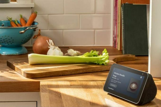 Echo Show 5 in cucina