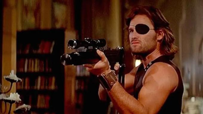 Kurt Russell en Escape de Nueva York.